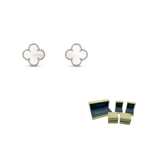 Van Cleef & Arpels Серьги из белого золота 585 пробы унисекс