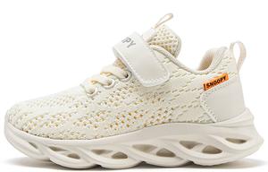 Скользоустойчивые амортизирующие низкие детские кроссовки Kids' SNOOPY, черные