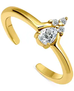 Кольцо для пальца ноги с кубическим цирконием, эксклюзивно в Macy's Giani Bernini, gold