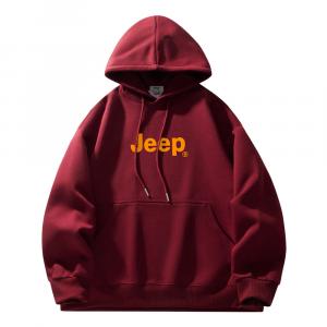 Унисекс свитшот Jeep, P74Gmkj207 Burgundy