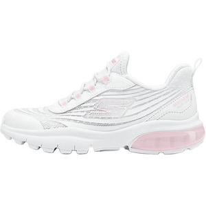 Нескользящие износостойкие низкие детские кроссовки для повседневной носки Skechers Kids, белый