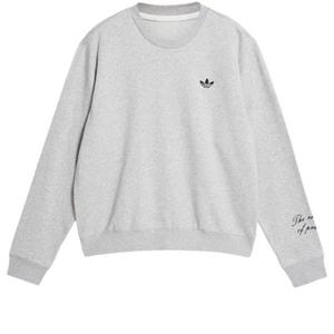 Спортивная толстовка adidas x Wales Bonner Long Sleeve Sweatshirt Asia Sizing 'Grey' IW1172, серый