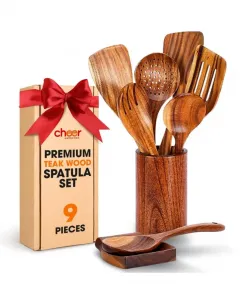 Набор из 9 деревянных лопаток Cheer Collection