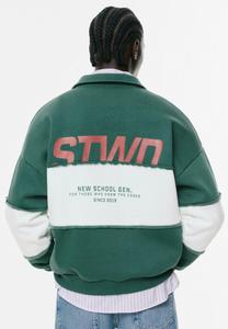 Топ PULL&BEAR Long sleeved top, Dark Green