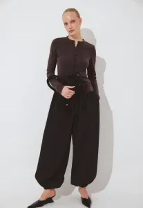 Кардиган с пуговицами спереди Na-Kd, Brown