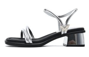 Сандалии женские Eblan, серебряный