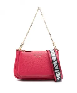 Светло-Розовые маленькие сумочки и поясные сумки Emporio Armani, розовый