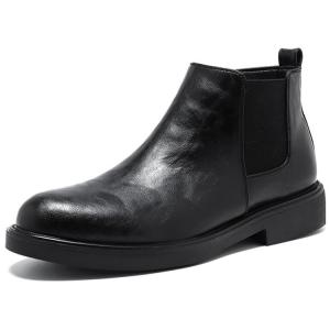 Мужские короткие челси-ботфорты GIGIRYO, коричневые, увеличивающие рост