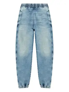 Джинсы D-LABB-S с эластичными манжетами DIESEL, синий