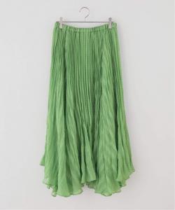 Прозрачная клетчатая плиссированная юбка