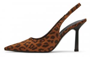 CHARLES&KEITH Маленькие узкие каблуки на шпильке 9,1 см женские - коричневые, цвет Brown