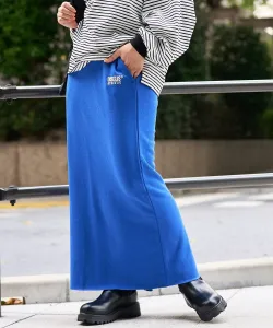 Узкая флисовая юбка Coen, цвет Cobalt