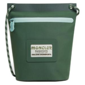 Moncler Сумка через плечо Salehe Bembury Collaboration Fabric малого размера унисекс Green