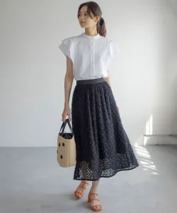 Юбка из перьевого тюля Suite, цвет Black [005]