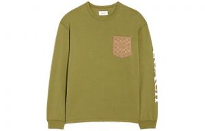 COACH Футболка SS23 мужская оливковый зеленый