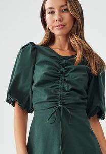 Платье макси SHELLY WILLA, темно-зеленый