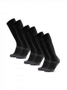 DANISH ENDURANCE Походные носки из мериносовой шерсти до колена, черные