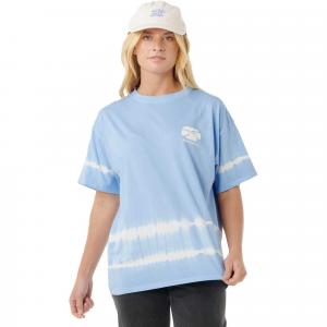 Женская футболка в стиле тай-дай "Heritage" Rip Curl, Mid Blue