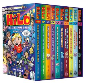 Hilo: The Epic Boxed Set (Books 1-10): (A Graphic Novel Boxed Set) (Random House Graphic)