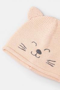Детская шапка United Colors of Benetton, розовый