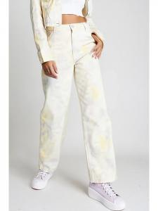 Джинсы - стандартный крой - кремового цвета Monki