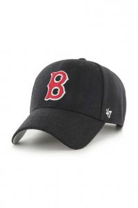 Хлопковая фуражка 47 бренда MLB Boston Red Sox 47 Brand, черный