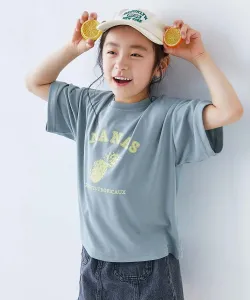 Футболка с коротким рукавом из быстросохнущей эластичной сетки Devil Lab для девочек (весна/лето 2025) Devirock, цвет 004-Pine-Dusty Blue