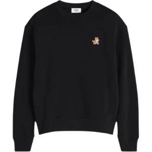 Свитшот Maison Kitsuné Speedy Fox patch Maison Kitsune, черный