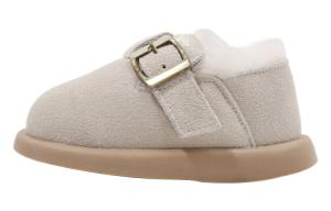 Нескользящие теплые низкие туфли для малышей. Для младенцев и малышей. MAIBUXIONG, бежевый