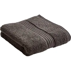 Гостевые полотенца SUPREME премиум-класса, качество люкс, 650 г/м², 40x76 см, набор из 6 шт. Christy, графит