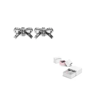 Pandora Серьги-гвоздики из стерлингового серебра 925 пробы