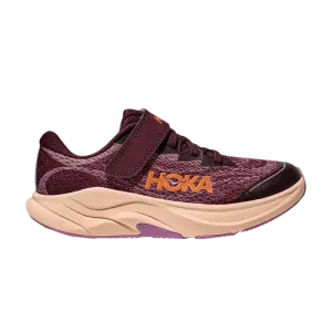 Кроссовки HOKA Rincon 4 Little Kids, Black Cherry Classic Mauve