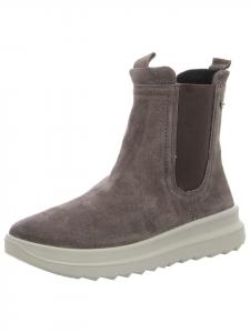 Классические ботильоны серого цвета Legero