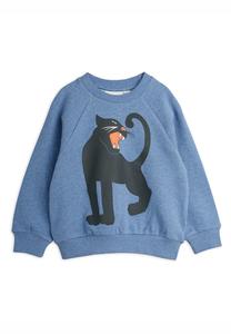 Толстовка PANTHER MELANGE UNISEX Mini Rodini, синий