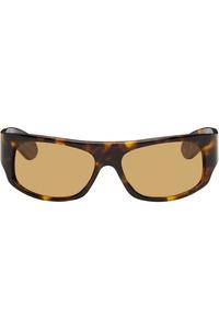 Солнцезащитные очки Uailus Marni, цвет burnt havana