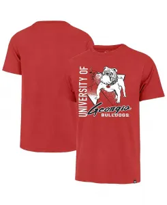 Мужская футболка Franklin с боковым принтом Georgia Bulldogs, красная '47 Brand