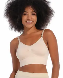 Бюстгальтер без косточек сверху с низкой спинкой MAGIC Bodyfashion, цвет Crudo