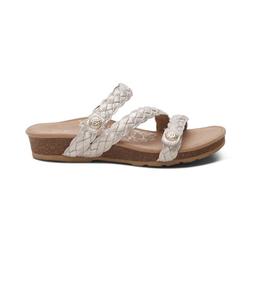 Женские сандалии Josie Slide In шампань Aetrex, Champagne