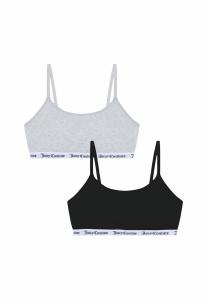 Бюстгальтер-бралетт Juicy Couture, серый/черный