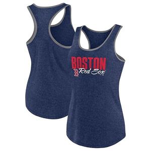 Женский синий топ-майка Boston Red Sox plus size racerback Profile
