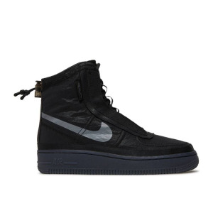 Кроссовки Nike WMNS AIR FORCE 1 HIGH SHELL 'BLACK', черный