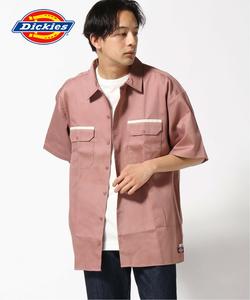 DICKIES/(U)РУБАШКА С КОРОТКИМ РУКАВОМ И ШИРОКИМ ПОЛОМ