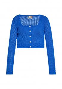 Кардиган myMo CO-BRANDED WITH EBEEZA, Kobaltblau/Dark Blue