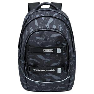 Полиэстеровый рюкзак детский Regular Kids' LINING YOUNG, черный