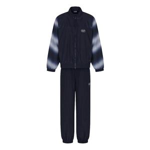 Ea7 динамический спортивный костюм из двух частей EMPORIO ARMANI, темно-синий
