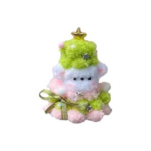 Плюшевый кулон Sweetheart Puppy Dolls высотой 15 см Abay, Apple Sweetheart Christmas Tree Puppy[Finished Product]