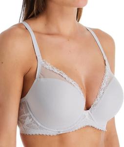 Бюстгальтер Calvin Klein Perfectly Fit Perrenial с глубоким вырезом и легкой подкладкой, Nimbus