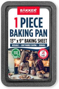 Противни для выпечки Bakken-Swiss Kitchen 33/22 см, серый