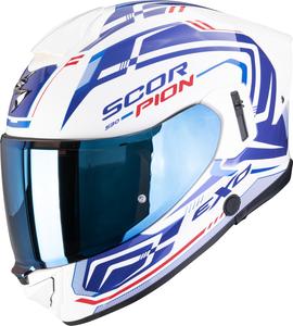 Шлем Scorpion exo-530 air slope full-face, White/Blue/Red