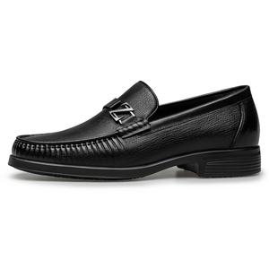 ZRO Повседневные кожаные туфли мужские низкие, черные